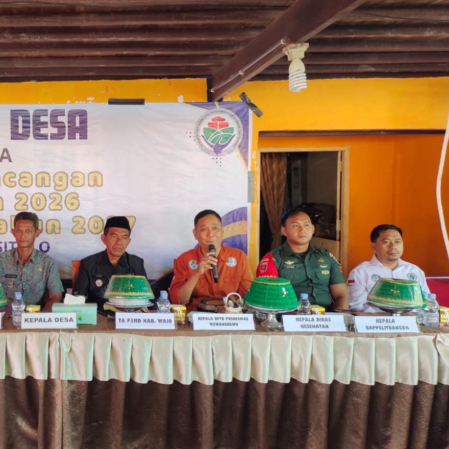 Musrenbang Desa Mario Bahas Rancangan RKPDesa 2026 dan DU-RKPDesa 2027
