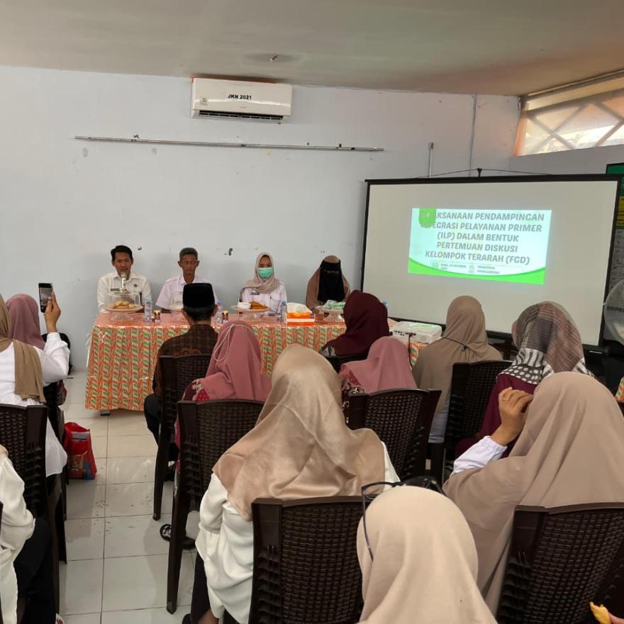 UPTD Puskesmas Wewangrewu Gelar FGD Pendampingan Integrasi Pelayanan Primer (ILP)