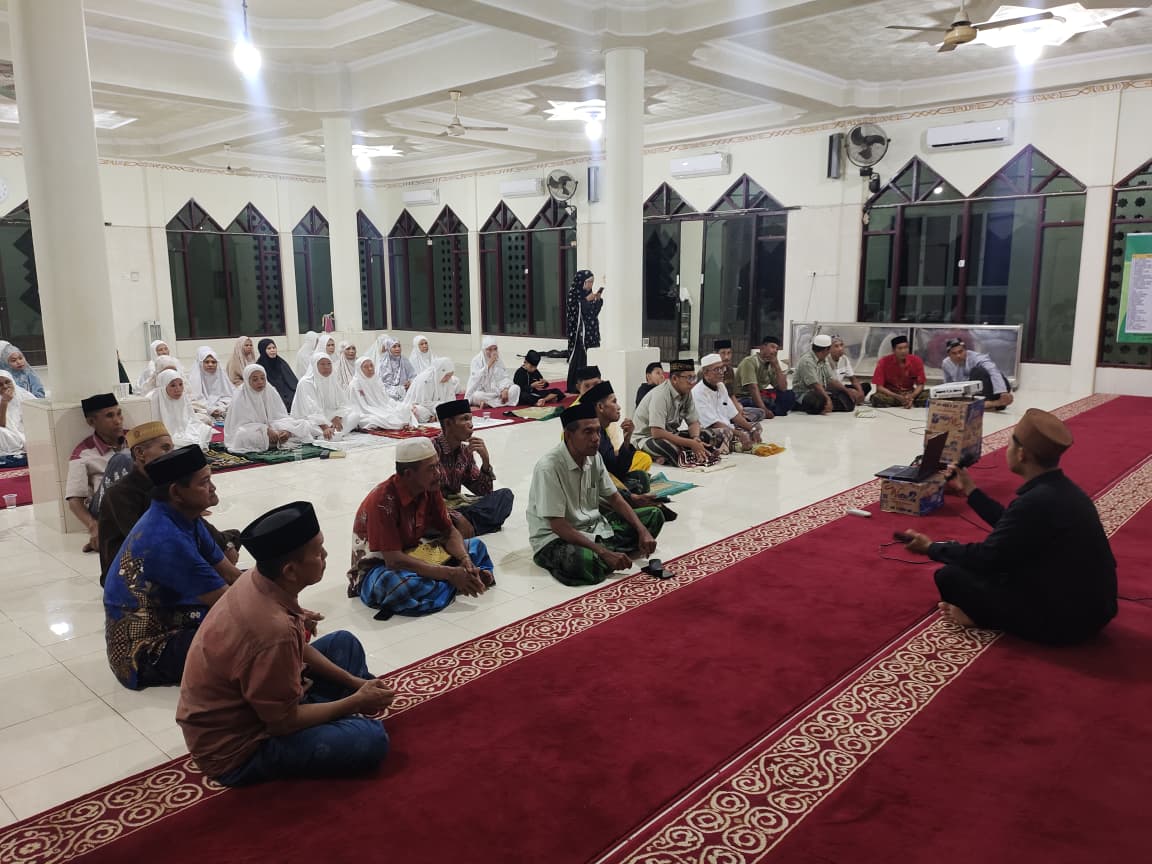 Pemerintah Desa Mario Ikuti Zikir dan Sholawat Bersama Sambut Tahun 2026